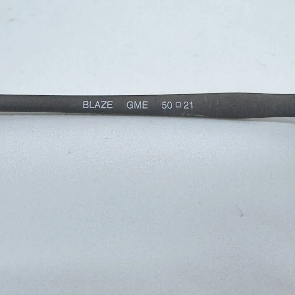 Smith optics Blaze GME Matte Gray 50-21 Eyeglasses Frames Full RIm H15597‎